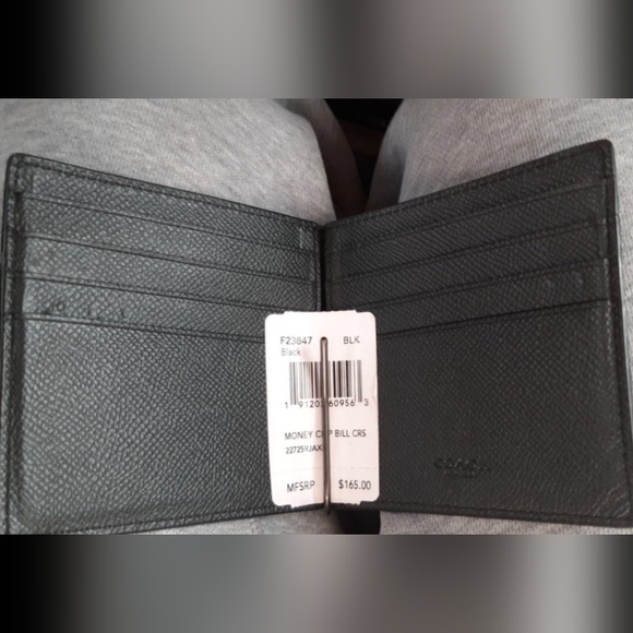 Coach Wallet W/ Money Clip - Picture 1 of 4